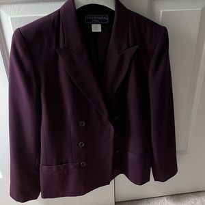 Vintage Norton McNaughton Eggplant Jacket